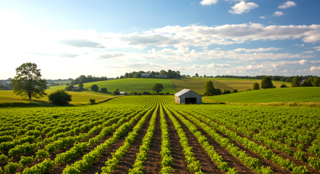 農地探しを始める前に、地域や作物、通い方、予算の条件整理を考える新規就農向けイメージ