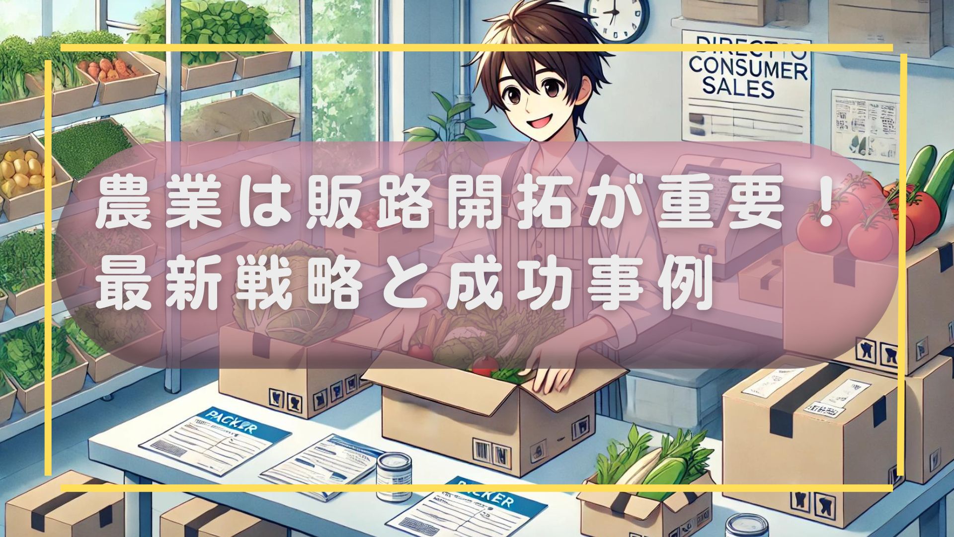 農業販路開拓