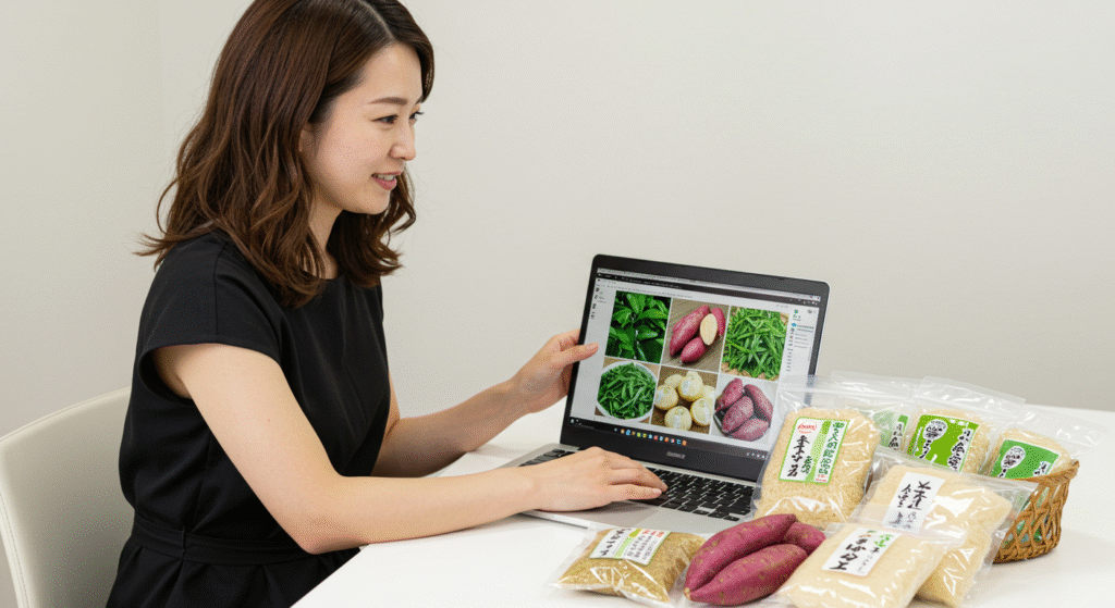 農産物のオンライン販売