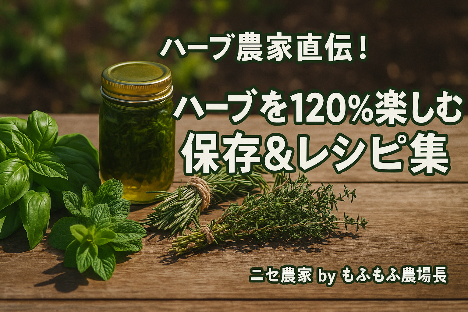 ハーブ農家直伝