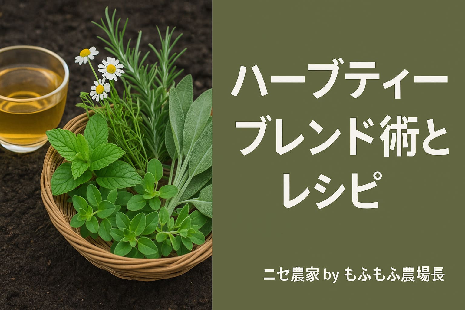 ハーブティーのブレンド術とレシピ