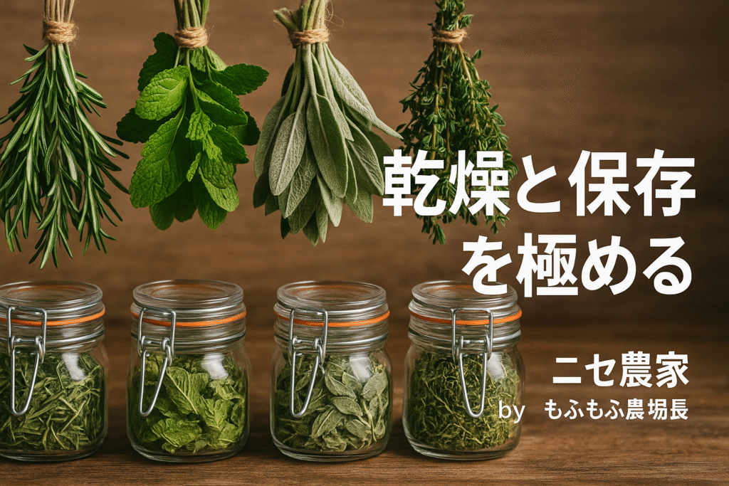 クラフト前乾燥と保存を極める