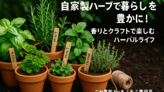 自家製ハーブで暮らしを豊かに！香りとクラフトで楽しむハーバルライフ