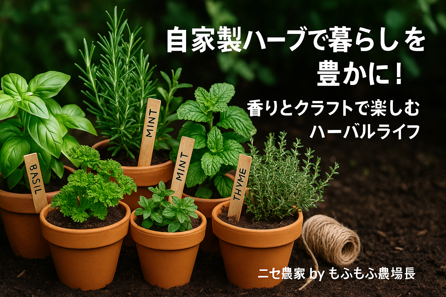 自家製ハーブ