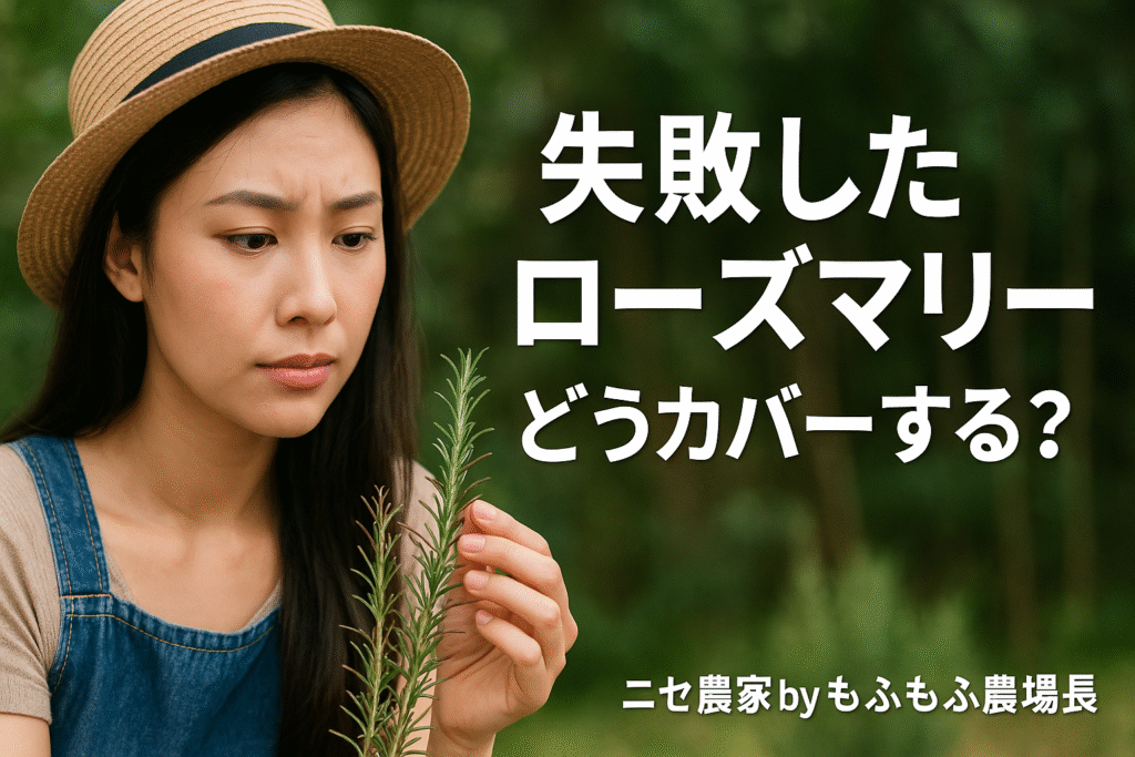 ローズマリー栽培は難しい