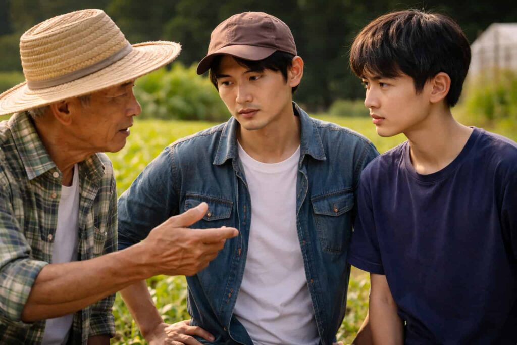 長男や孫が農家を継ぐ課題