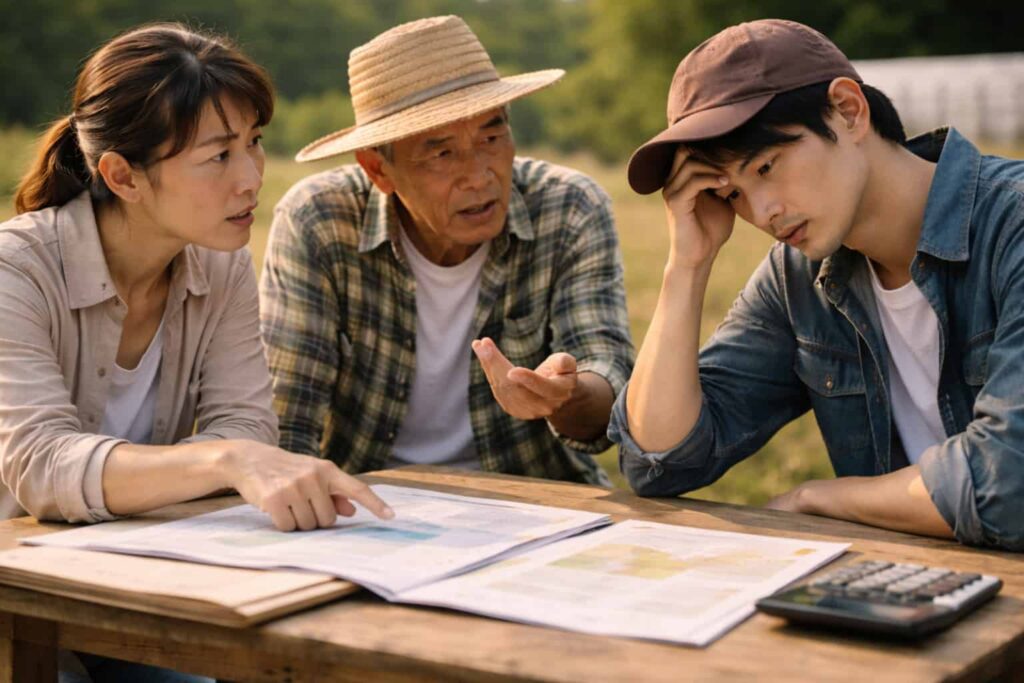 農地相続トラブルと親子承継