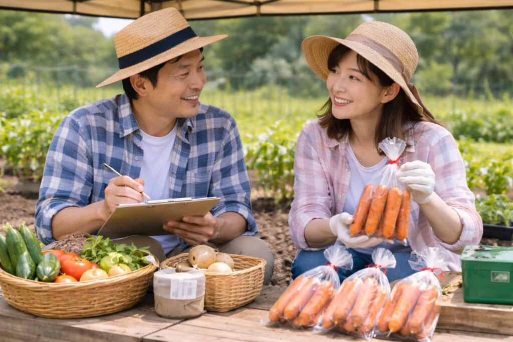 週末農業副業は成り立つか