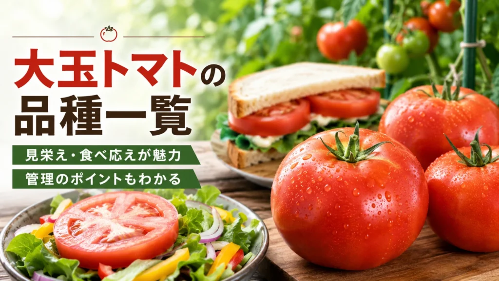 大玉トマトの品種一覧